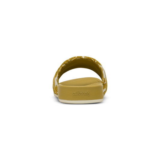Women's Allbirds Slide Terry - Ochre/Warm White (Ochre Sole)