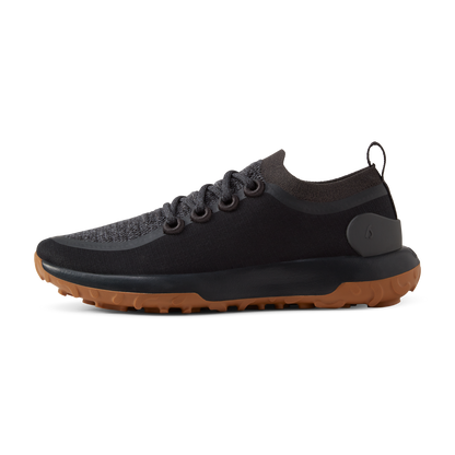 Women's Trail Runner - Natural Black (Rugged Khaki Sole)