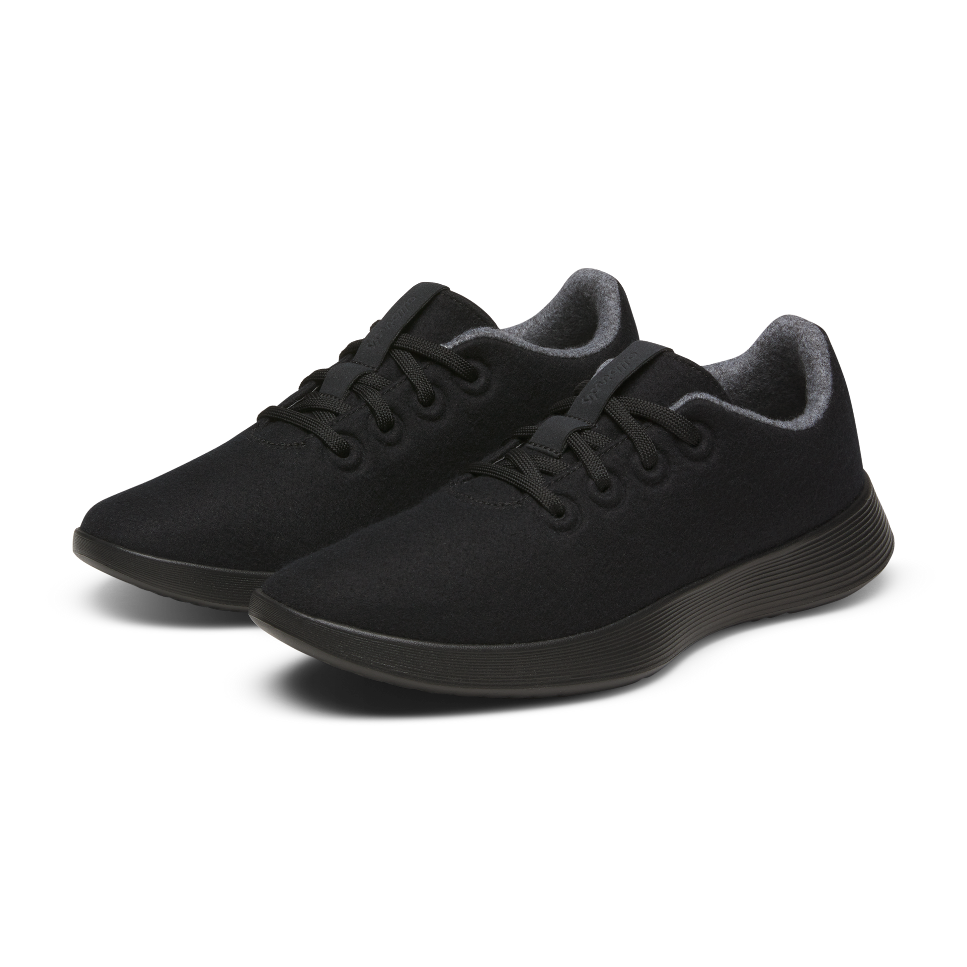 Men's Wool Runner NZ - Natural Black (Natural Black Sole)
