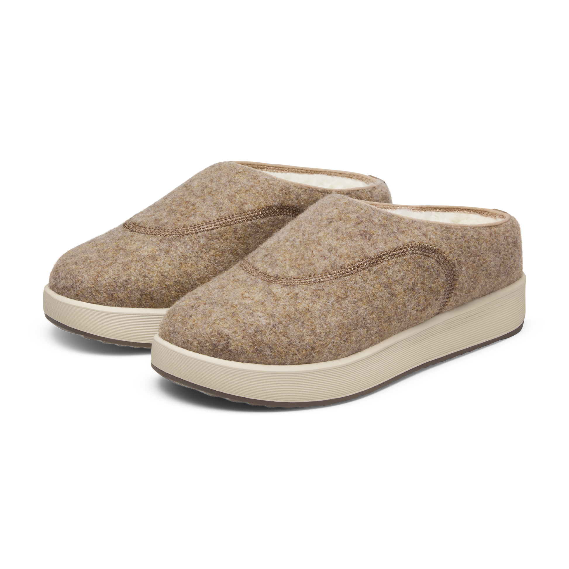 Men's Kiwi Clog - Dark Camel (Stony Cream Sole)