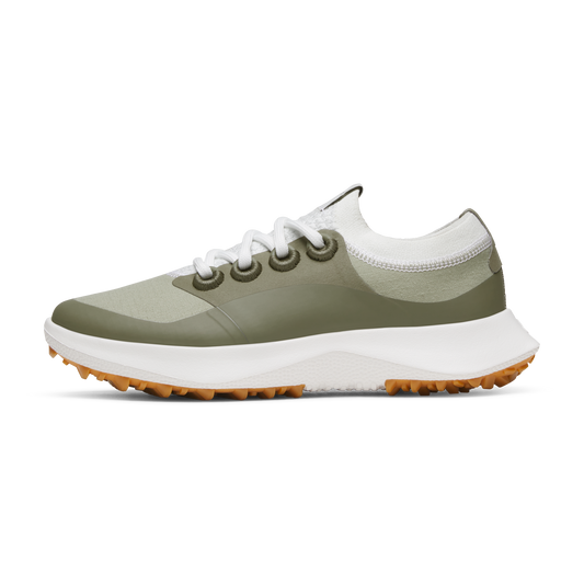 Women's Golf Dasher - Blizzard/Burnt Olive (Medium Gum Sole)