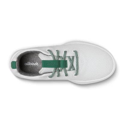 Women's Tree Runner NZ - Blizzard/Verdant Green (Blizzard Sole)