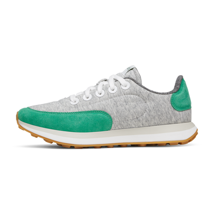 Men's Varsity Jersey - Light Grey/Verdant Green (Blizzard Sole)