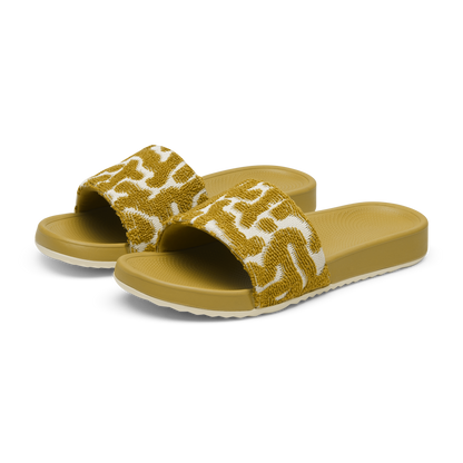 Women's Allbirds Slide Terry - Ochre/Warm White (Ochre Sole)