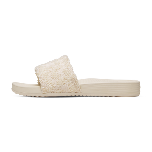 Women's Allbirds Slide Terry - Warm White